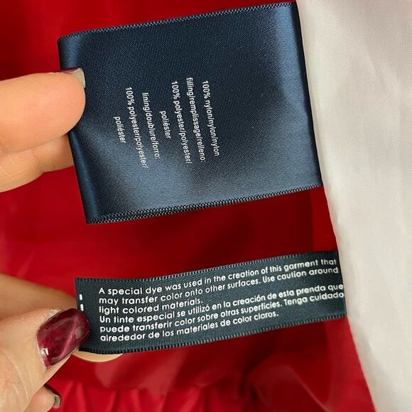 Tommy Hilfiger Jacket Coat Quilted Color Block Stadium Streetwear Unisex Retro - Picture 8 of 8